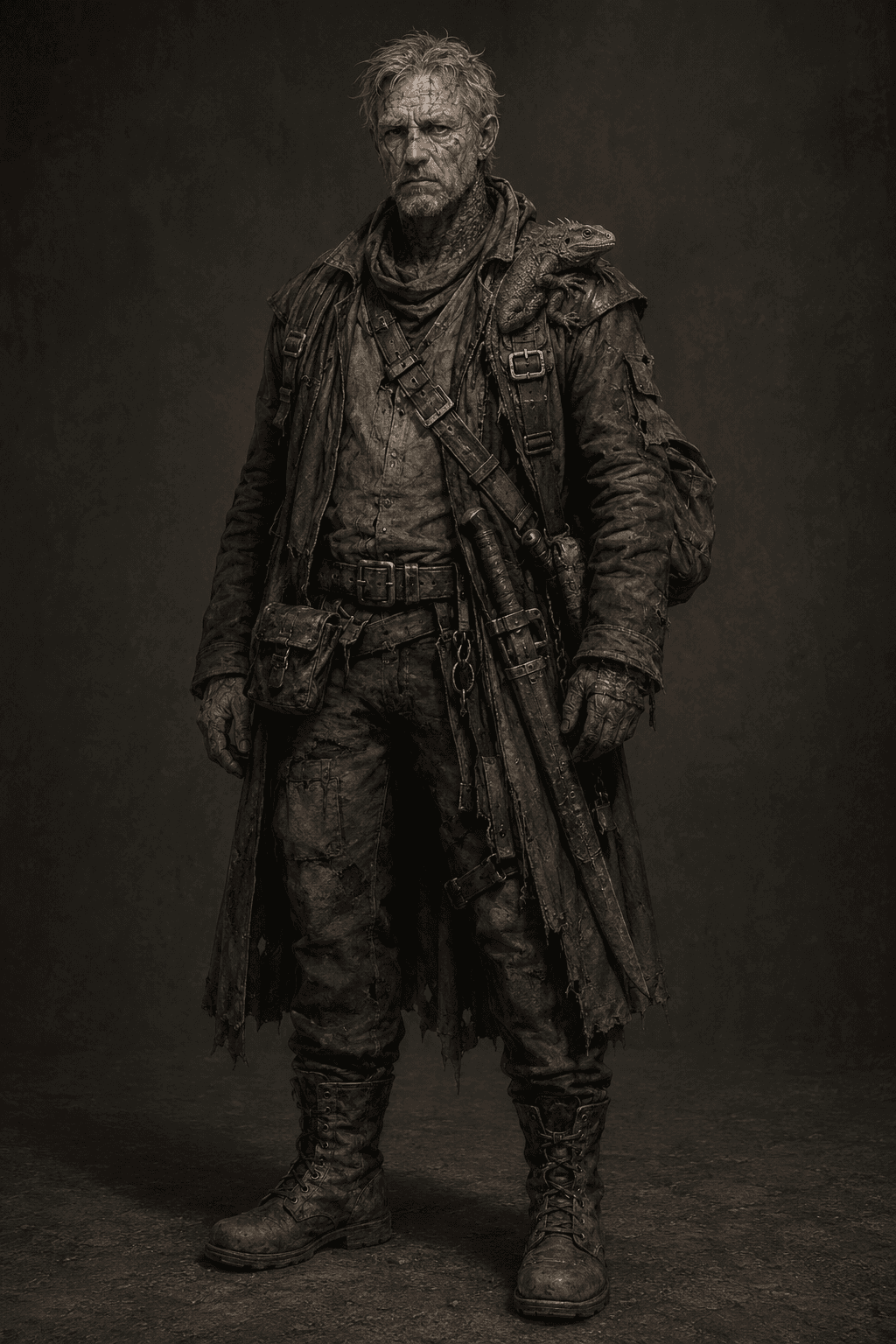 Grant — Former caravan guard / escaped test subject., Trotillions